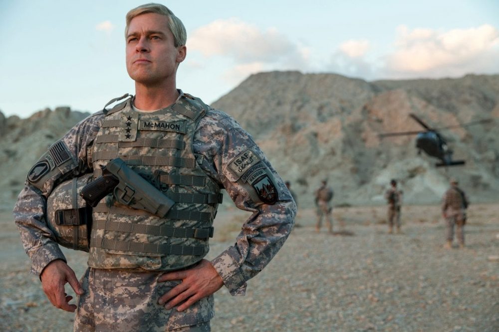 Veja as primeiras imagens do longa-metragem original Netflix War Machine, estrelado por Brad Pitt
