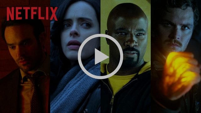 Netflix divulga trailer oficial de Marvel – Os Defensores
