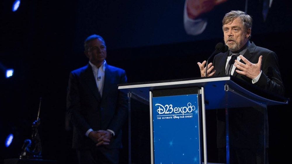 Mark Hamill torna-se a lenda Disney na D23 pela dedicação a saga Star Wars