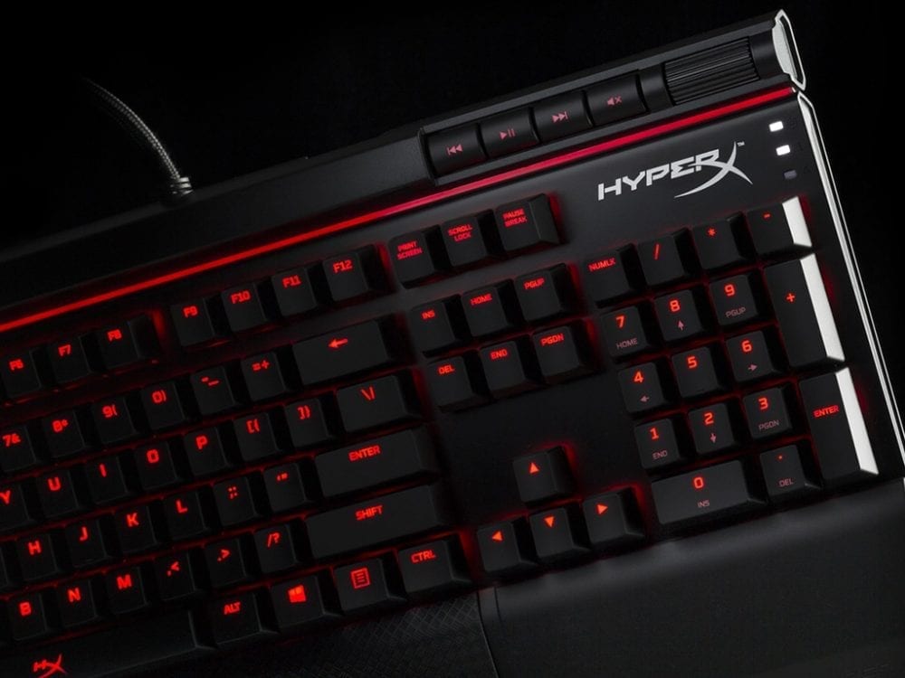 HyperX revela duas novas versões do HyperX Alloy, seu premiado teclado mecânico para gamers