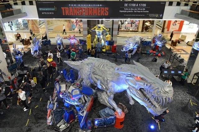 Exposição internacional “Transformers” chega no Shopping Anália Franco