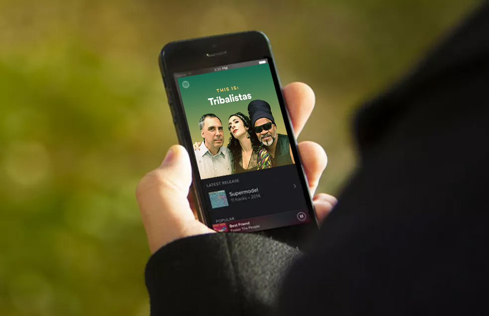 Spotify inova e disponibiliza vídeos verticais das dez novas músicas dos Tribalistas