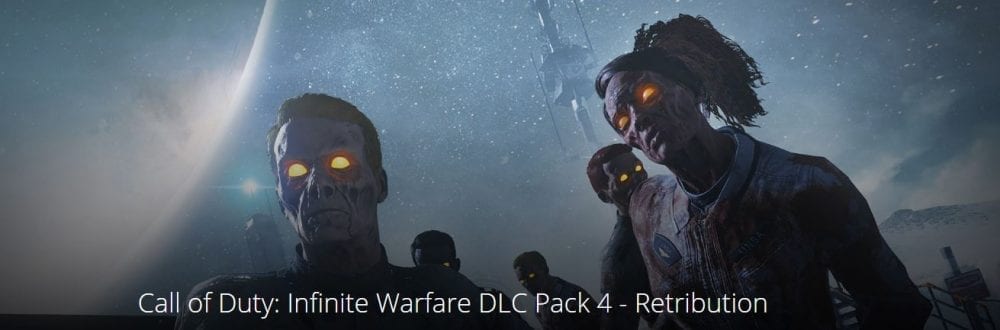 DLC Call of Duty: Infinite Warfare Retribution está disponível agora no Playstation®4