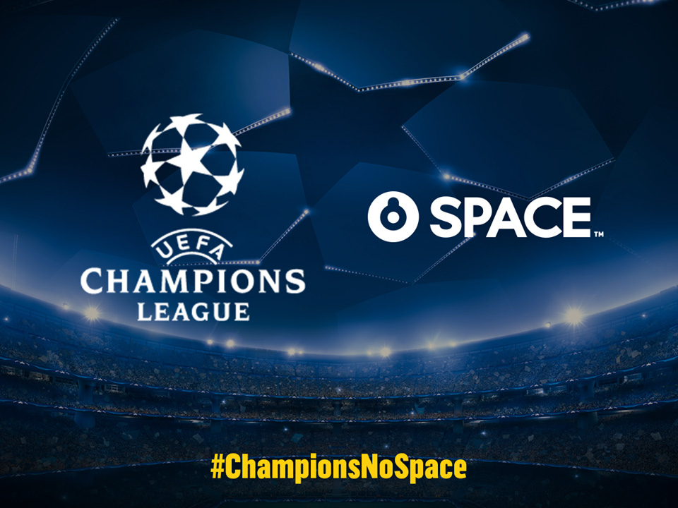 Jogos da Champions League são destaque na programação do Space!