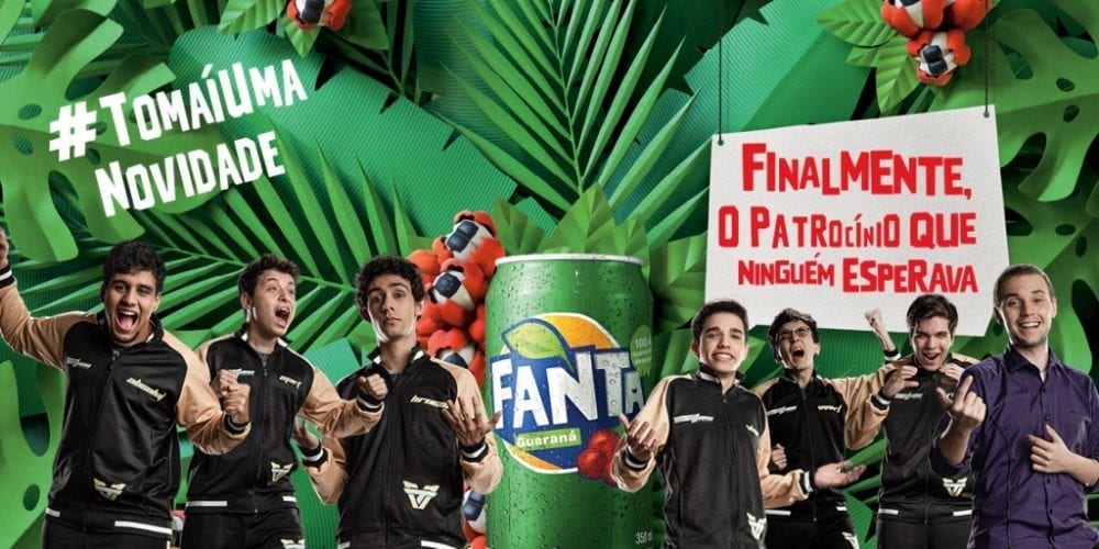 #TomaíUmaNovidade | Fanta Guaraná é o mais novo patrocinador do eSport brasileiro