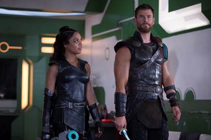 “Thor – Ragnarok”, da Marvel Studios, foi o filme mais visto no final de semana e se torna a terceira maior estreia do estúdio no Brasil