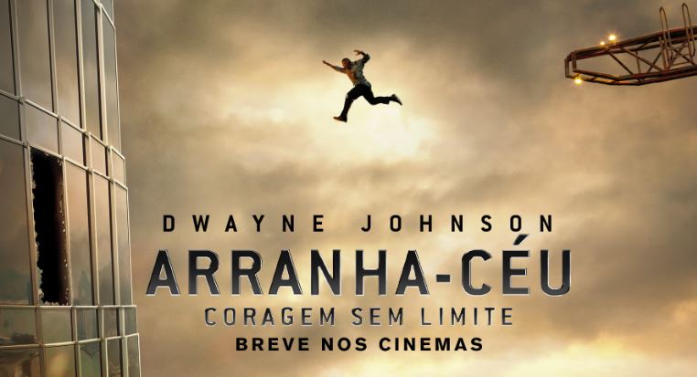 Universal Pictures divulga primeiro cartaz do novo filme de Dwayne Johnson: “Arranha-Céu: Coragem Sem Limite”