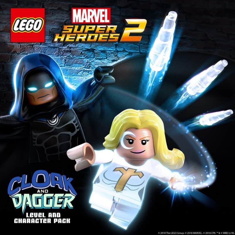 WB Games anuncia o lançamento do DLC “Cloak & Dagger” para LEGO Marvel Super Heroes 2
