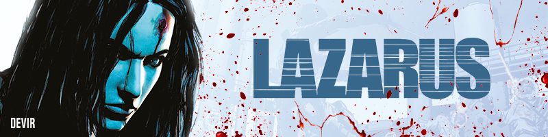 Social Comics terá lançamento antecipado de Lazarus. HQ foi indicada ao Prêmio Eisner de Melhor Nova Série