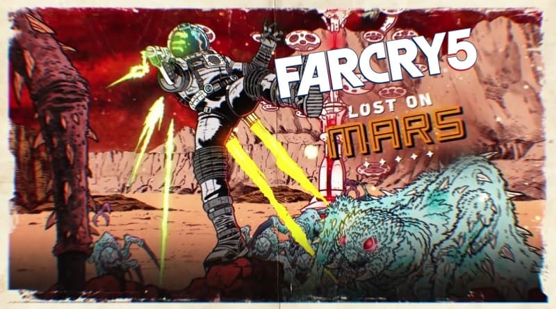 Nova expansão de Far Cry 5, “Perdido em Marte” será lançada em 17 de julho