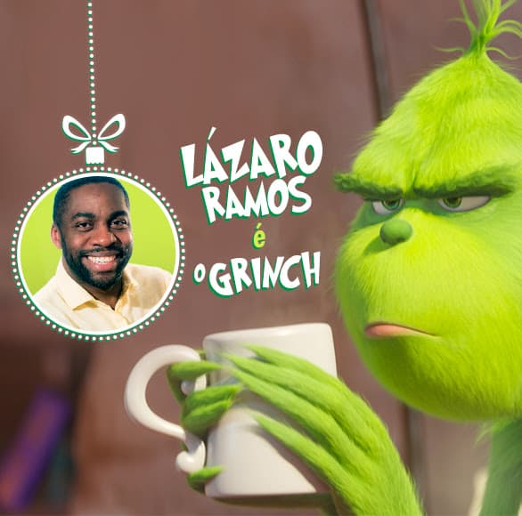 Universal anuncia Lázaro Ramos como “O Grinch”