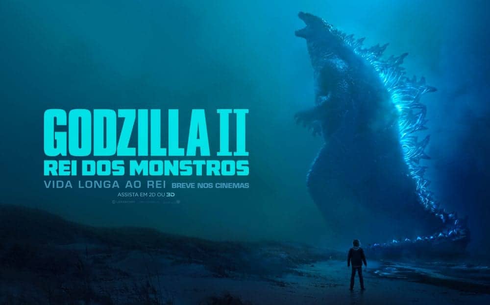 Godzilla II: Rei dos Monstros ganha novo trailer e arte