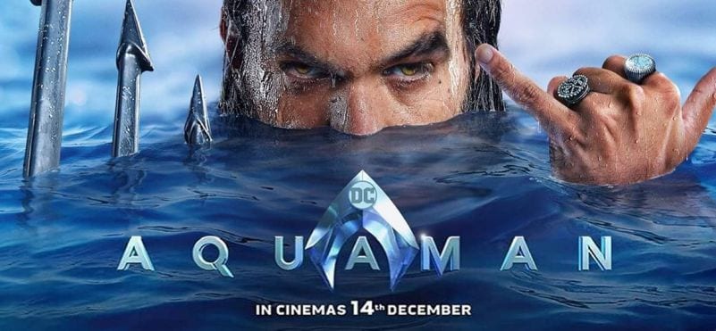Destaque no fim de semana, Aquaman é responsável por 78% das vendas na Ingresso.com