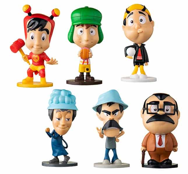 Nova parceria entre Bob’s, SBT e Grupo Chespirito traz Chapolin e personagens da Turma do Chaves em campanha de Toy Arts