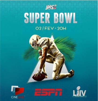 Super Bowl Liv será exibido ao vivo pela Cinépolis em 24 complexos da rede