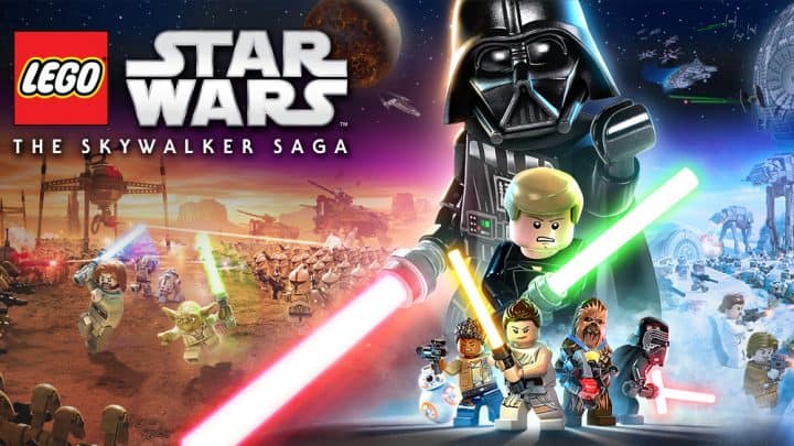 Arte principal de LEGO Star Wars: A Saga Skywalker