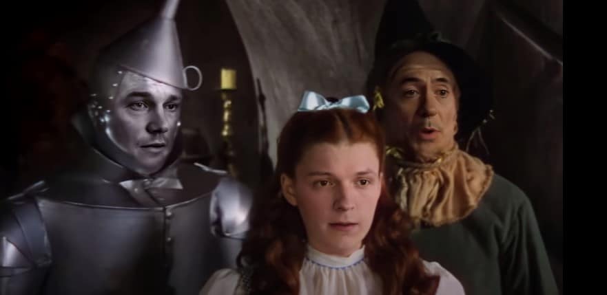 Deep Fake | Vídeo conta a história dos Vingadores de Oz, com Tom Holland como Dorothy