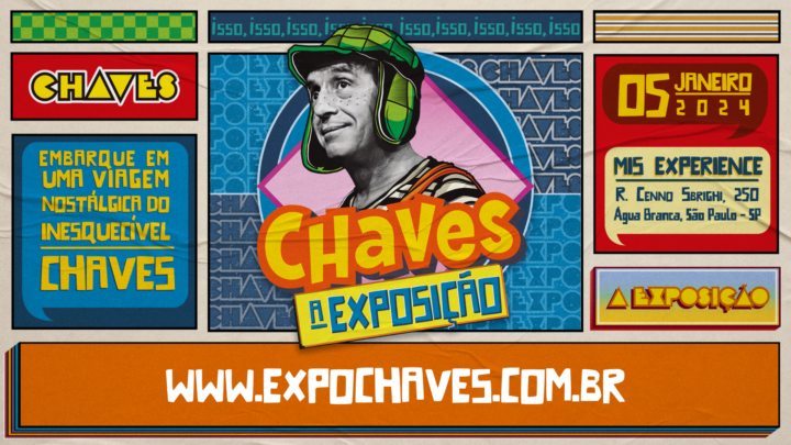 “Chaves: A Exposição” tem prazo estendido até o dia 30 de junho