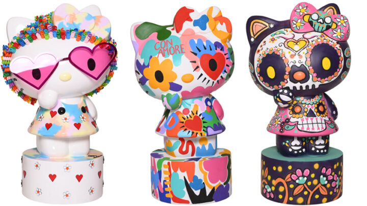 ‘Hello Kitty Parade’ chega ao SP Market com 25 esculturas feitas por artistas brasileiros