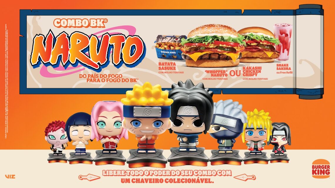 Burger King® leva fãs de Naruto para uma experiência imersiva em sua loja na Liberdade