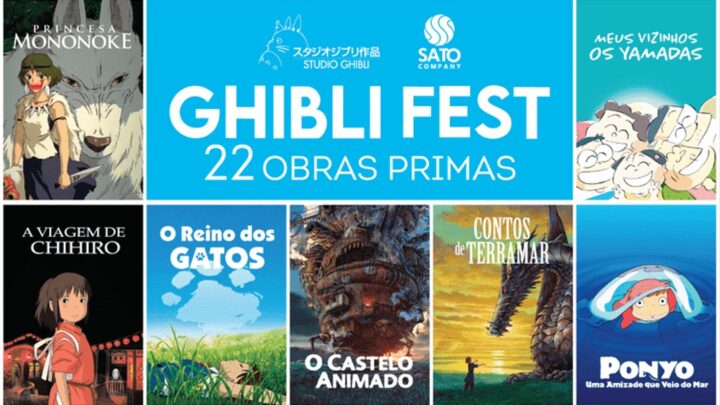 Retrospectiva inédita do Estúdio Ghibli estreia nos cinemas em setembro